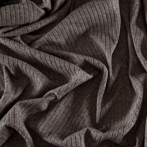 Трикотаж-лапша 056-15616 песочно-коричневый однотонный