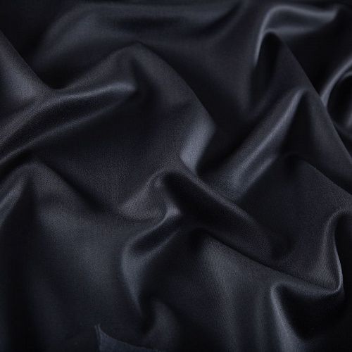 Шерсть костюмная дублированная YSL 025-20301 черный