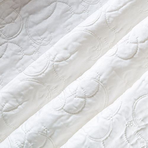 Ткань курточная 033-04120 молочный однотонный