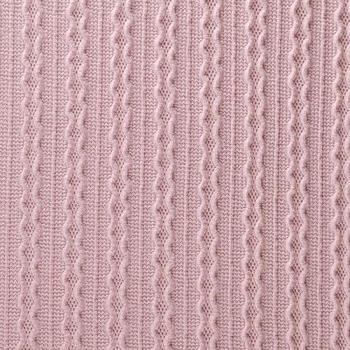 Трикотаж вязаный 056-10235 пудрово-розовый