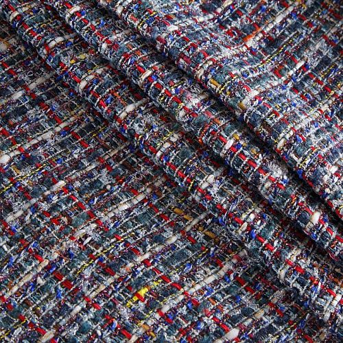 Твид 052-12531 серый мультиколор