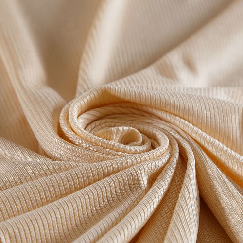 Трикотаж-лапша 056-16546 телесный однотонный