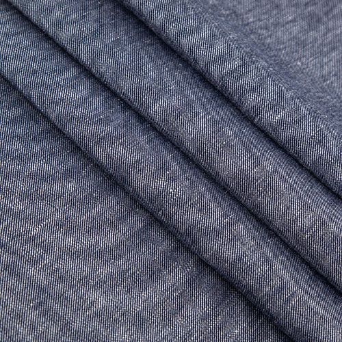 Джинс рубашечный 015-20027 синий