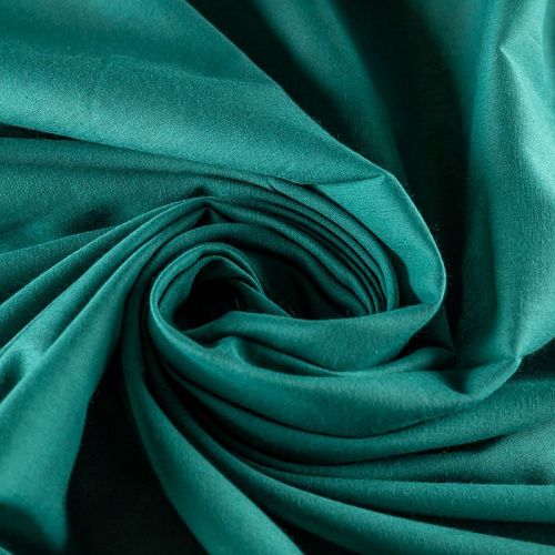 Хлопок-вуаль К28-410 темно-зеленый однотонный