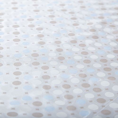 Шифон шелковый 068-20065 белый принтованный