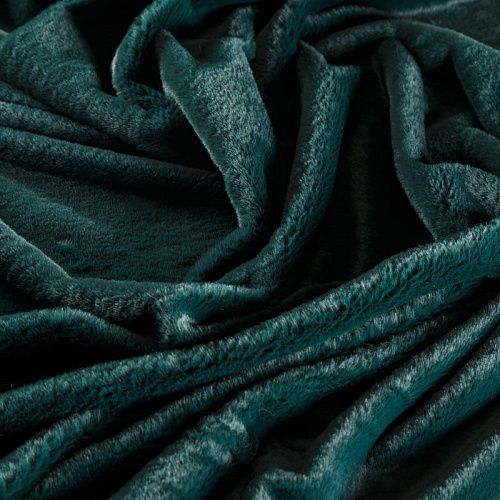 Мех искусственный 037-04419 хвойный зеленый однотонный