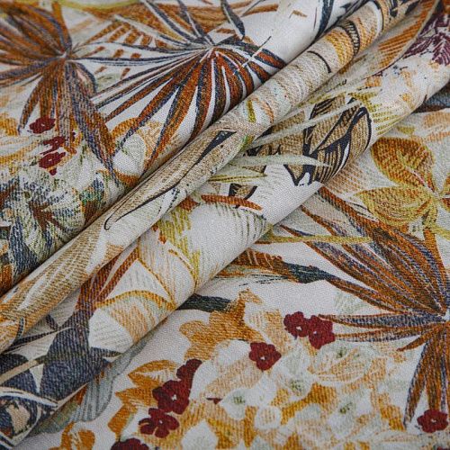 Лен натуральный Salvatore Ferragamo 035-16967 светло-серый мультиколор