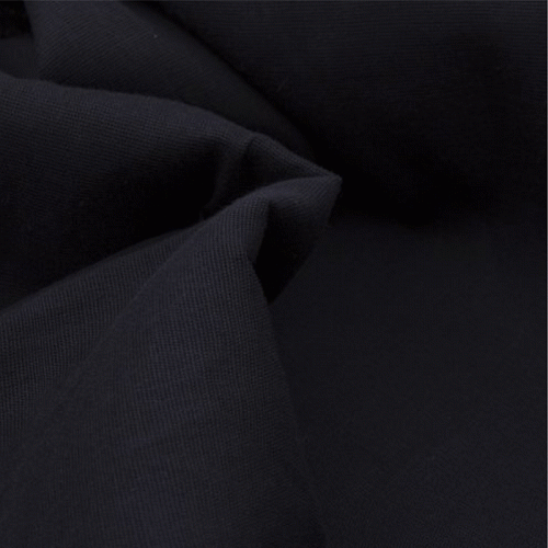 Бязь К38-001 черный однотонный