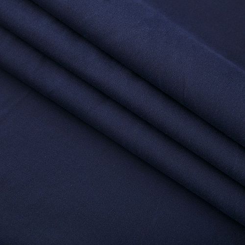 Хлопок 063-16355 темно-синий однотонный