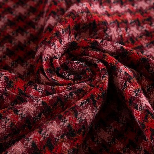 Твид Etro 052-19207 винно-красный