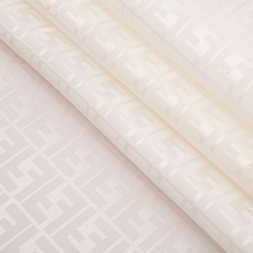 Шелк натуральный Fendi 039-19321 молочный