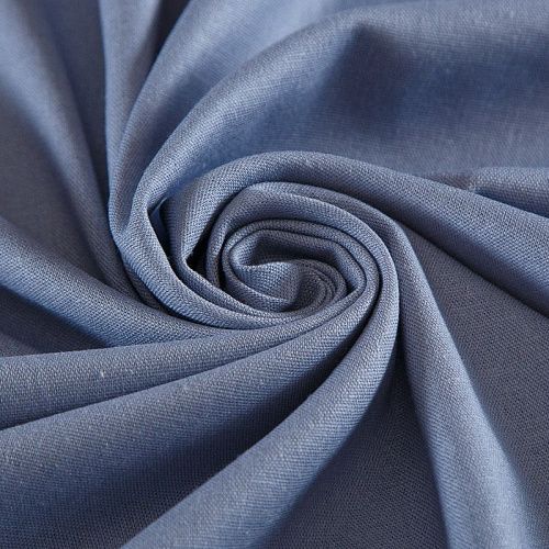 Лен-вискоза стрейч 035-18749 пыльно-голубой