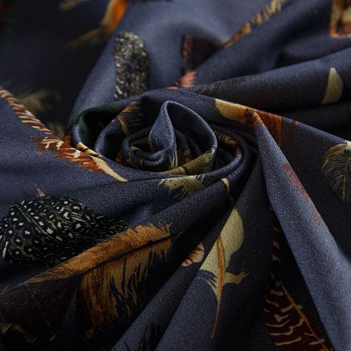 Бифлекс 005-16458 темно-синий принтованный