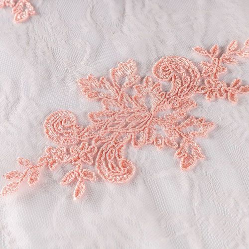 Гипюр К05-0005 розовый персик