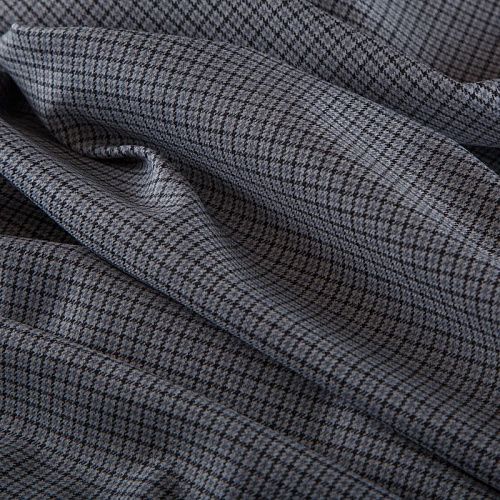 Шерсть костюмная стрейч Michael Kors 025-16296 серый принтованный