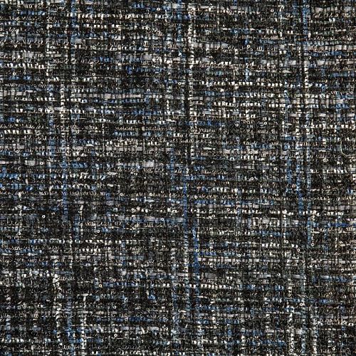 Твид шанель 1120-341-025-0005 черно-синий 