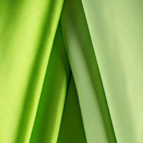 Атлас ватуссо К2-0082 лаймовый однотонный