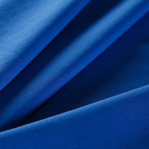 Ткань костюмная стрейч 025-15241 сине-голубой однотонный