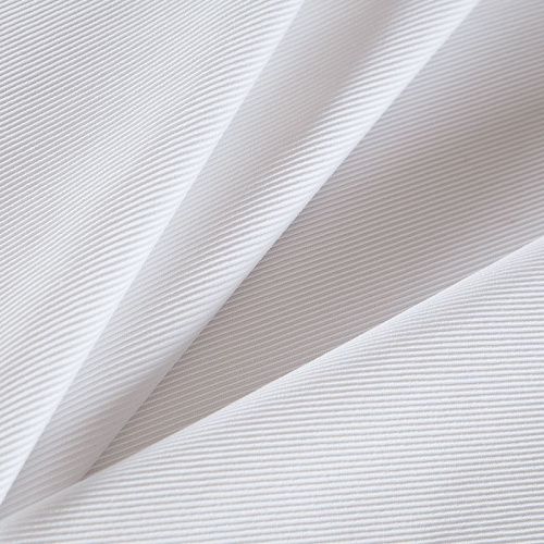 Коттон в рубчик 063-19071 белый однотонный