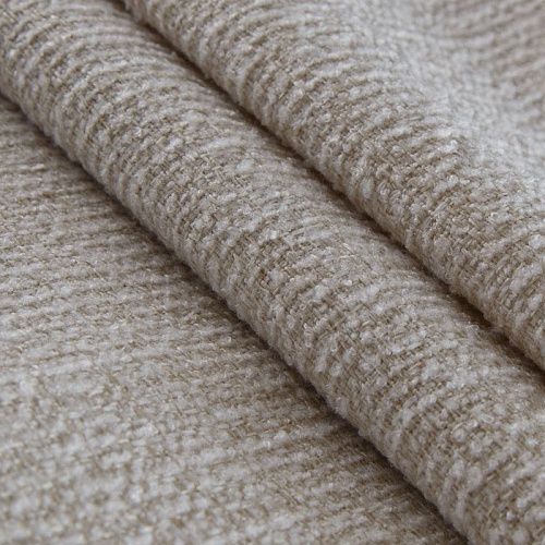 Ткань мебельная букле 22-02-14466 молочный однотонный