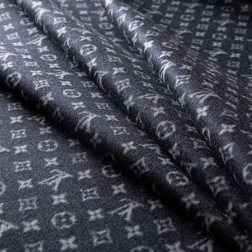 Кашемир двухсторонний Louis Vuitton 022-20221 графит