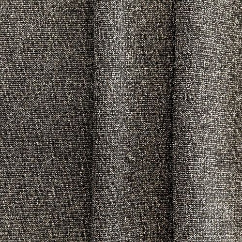 Трикотаж с напылением К33-971 темное серебро однотонный