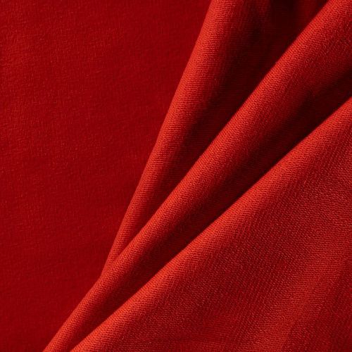 Футер 2-х нитка К36-010 красный однотонный
