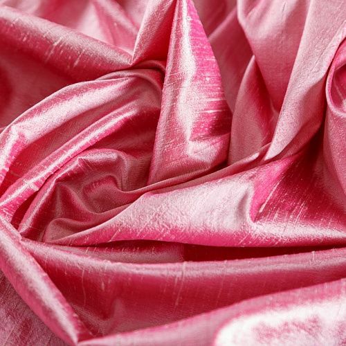 Дикий шелк 016-04741 розовая гвоздика однотонный