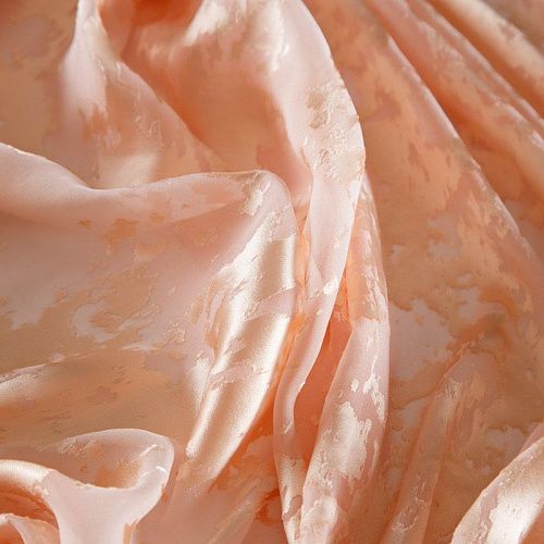 Шелк-атлас деворе 064-16331 персиковый