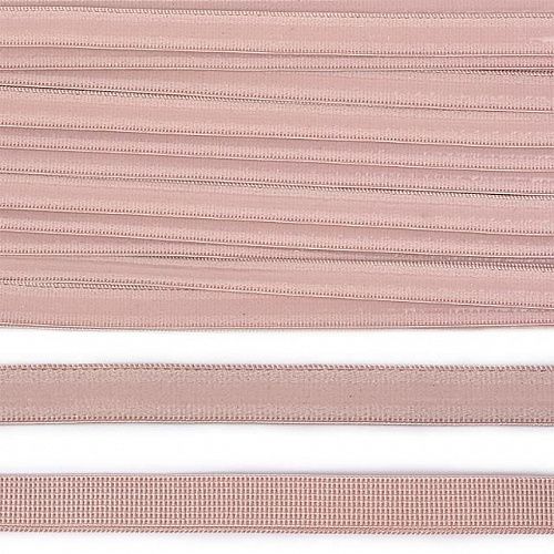 Резинка TBY 10 мм бельевая с силиконом 61007 серебристый пион