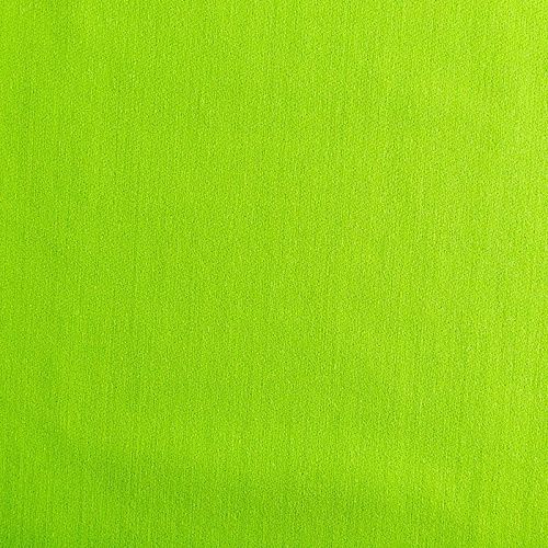 Креп 026-02678 лаймовый однотонный