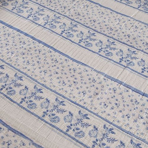 Батист с вышивкой Etro 003-16426 молочный принтованный