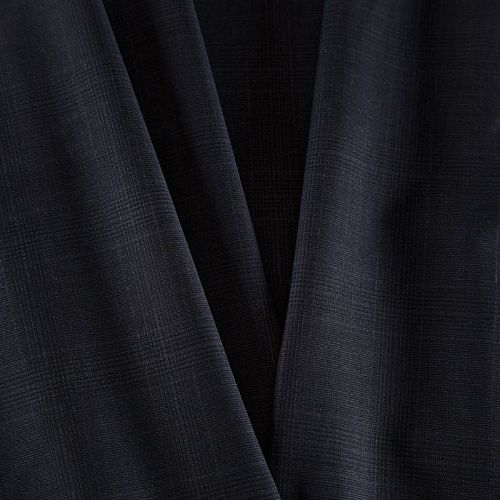 Ткань костюмная К31-140 черный принтованный