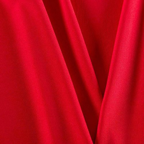 Джерси 014-03651 ягодный однотонный