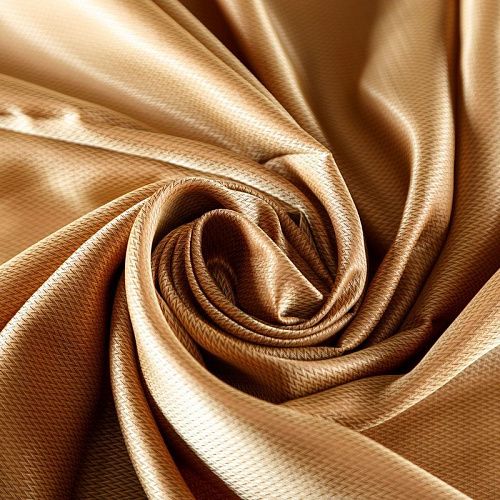 Ткань подкладочная 045-07344 кэмел жаккардовый