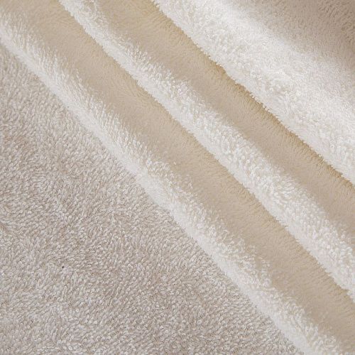 Полотно махровое ш.220 см 007-18029 молочный однотонный