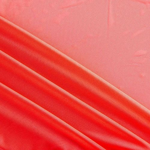 Сетка трикотажная 050-02090 кораллово-красный однотонный