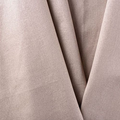Лен-вискоза 035-00814 кофейный однотонный