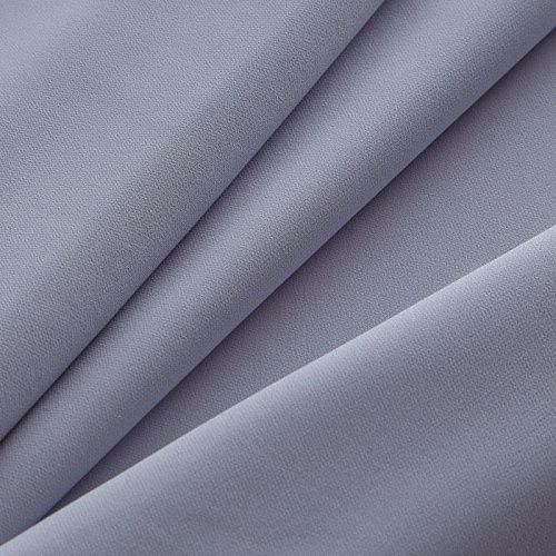 Креп-шелк 064-16777 жемчужно-серый однотонный