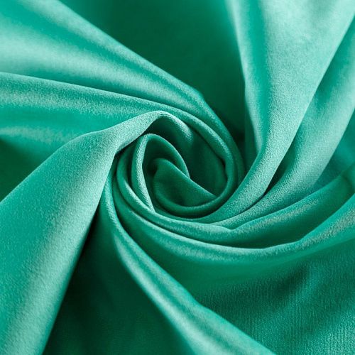 Ткань мебельная микровелюр 09-02-08961 мятно-зеленый однотонный