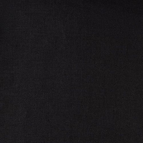 Лен натуральный К12-1208 черный однотонный