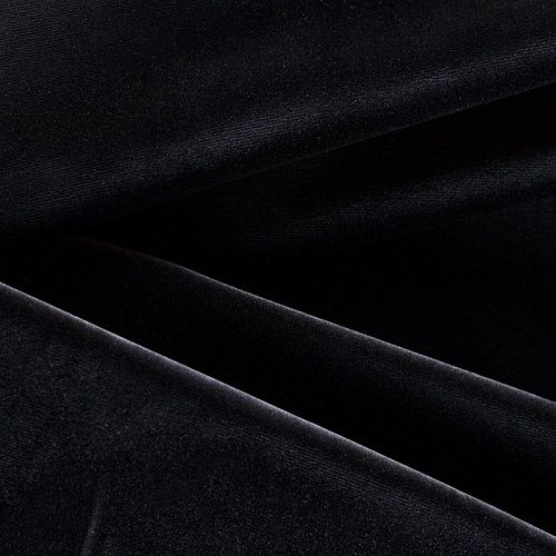 Бархат 002-06312 графитовый однотонный