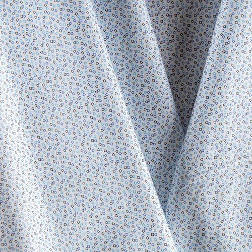 Хлопок К21-703 белый принтованный