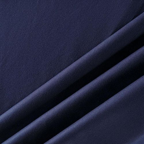 Джерси 014-05685 темно-синий однотонный
