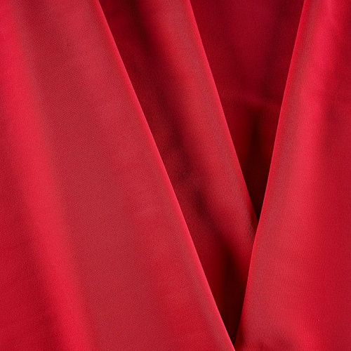 Лайкра К33-898 рубиново-красный однотонный