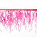 Перо на тесьме 10-16 см 763-ярко-розовый 