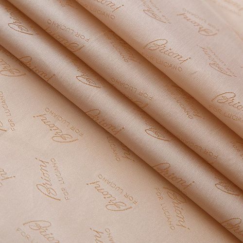 Ткань подкладочная 045-16709 бежевый жаккардовый