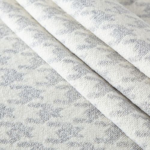 Трикотаж шерстяной вязаный 056-19825 молочно-серый