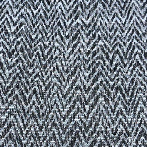 Твид 052-11711 черно-голубой