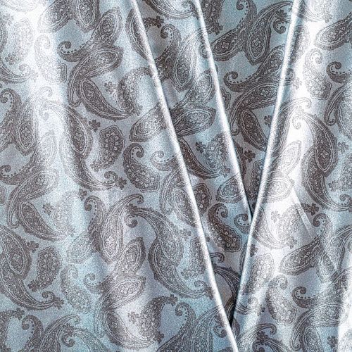 Лайкра 005-01238 серо-стальной принтованный